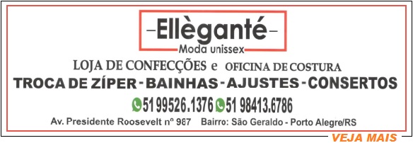 Ellgant Moda unissex Parque Humait Veja Aqui